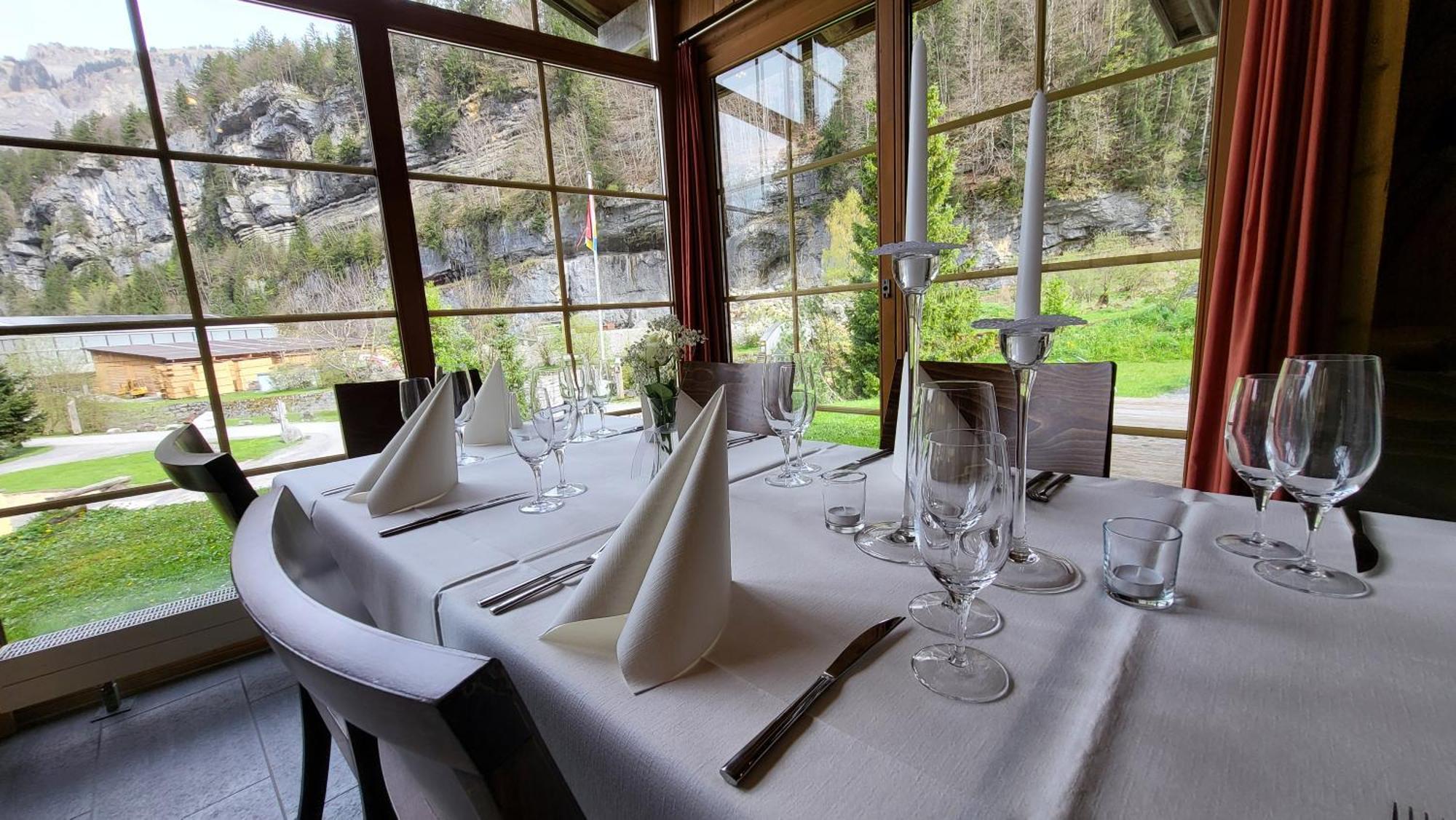 Huettenhotel Husky Lodge Muotathal Eksteriør bilde