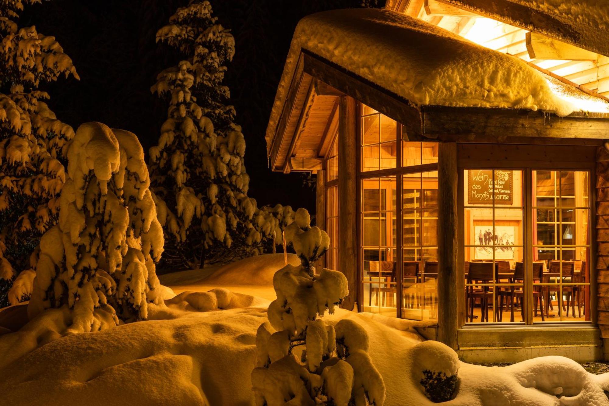 Huettenhotel Husky Lodge Muotathal Eksteriør bilde