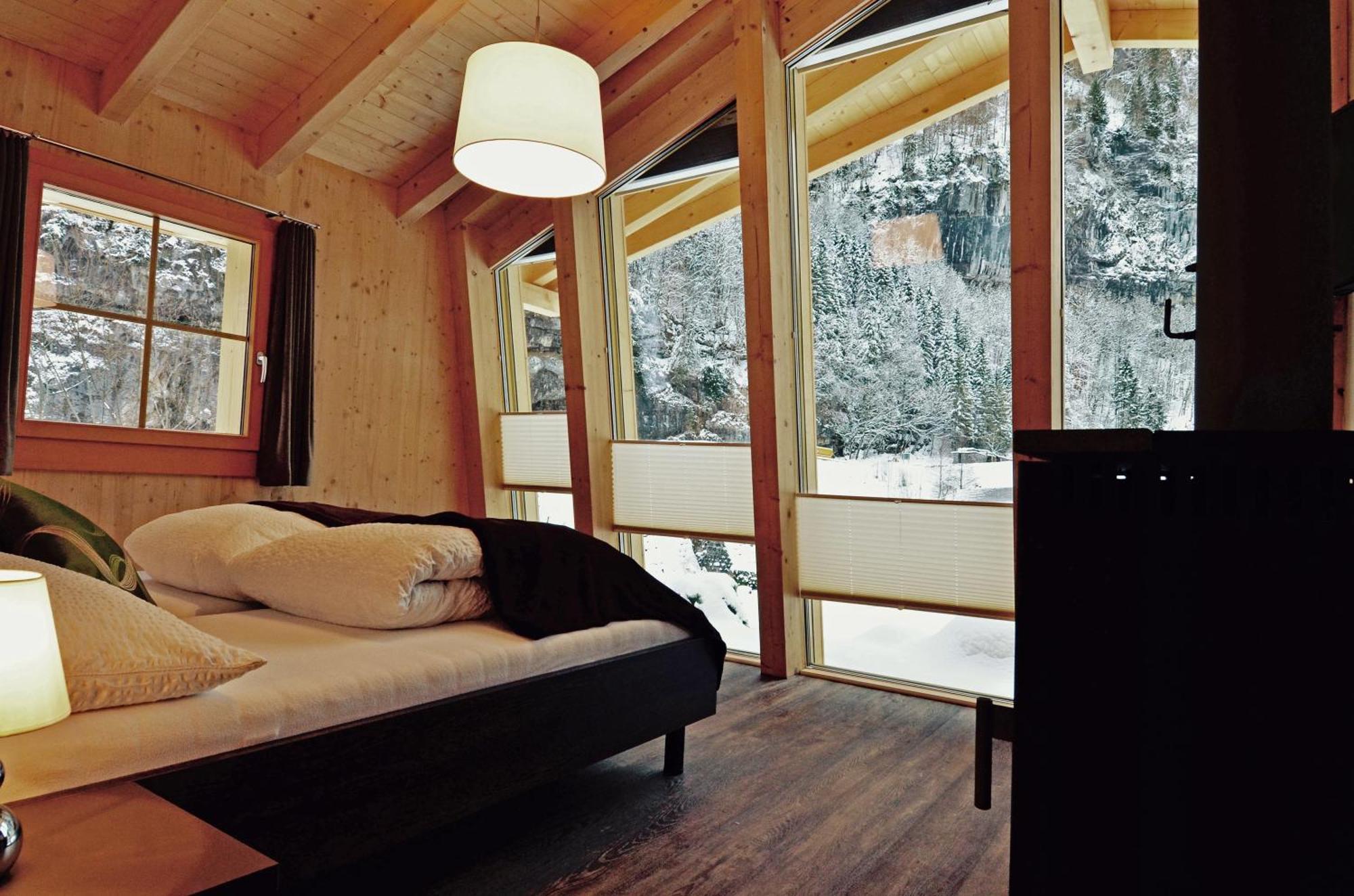 Huettenhotel Husky Lodge Muotathal Eksteriør bilde