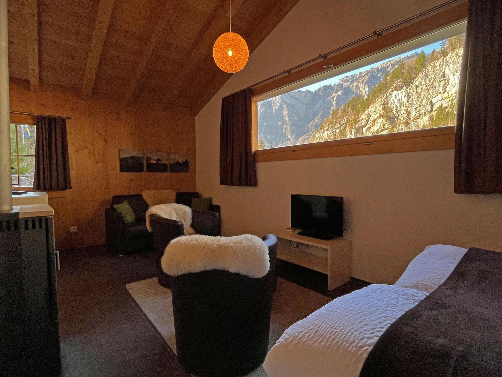Huettenhotel Husky Lodge Muotathal Eksteriør bilde